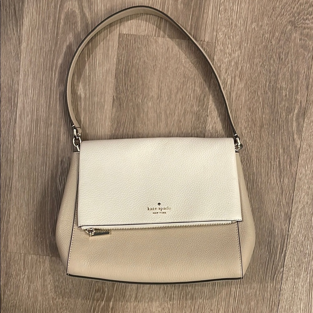 Kate Spade Cream and Tan Women's Bag